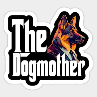 German Shepherd Dog Mom Dogmother Dogs Mommy Rottie Sticker